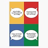Mister Rogers Quote Collection Bumper Sticker Vinyl Decal 5'