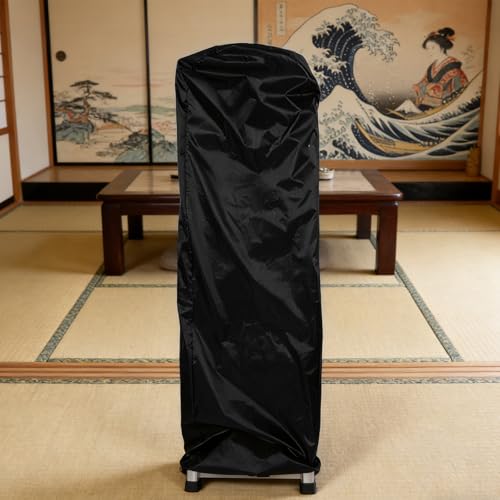 Housse pour escabeau pliant imperméable bâche protection noire garage rangement