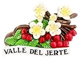 Jerte Valley España Imán para nevera, recuerdo de turismo, decoración 3D, artesanía creativa