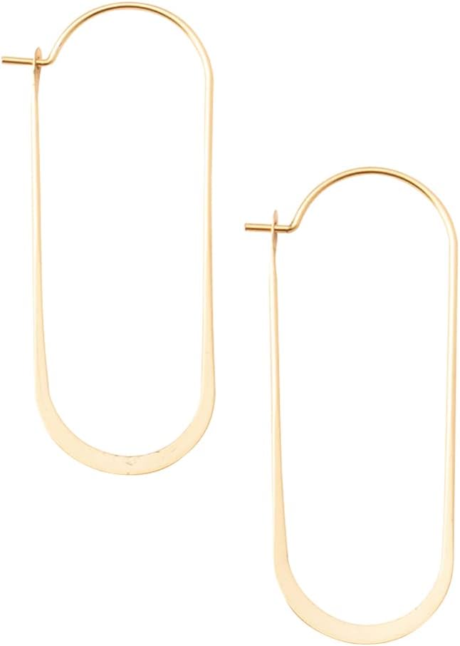 Scout Curated Wears - Refined Earring Collection - Cosmic Oval/Gold Vermeil