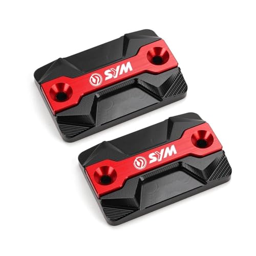 Bouchon de réservoir de frein SYM en aluminium CNC rouge pour JOYMAX 300 et ADX 125
