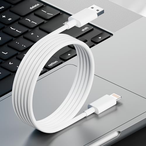 Image of UNBREAKcable USB to Lightning Cable 27W [MFi Certified + 6 months Warranty*] Fast Charger iPhone Cable for iPhone 14 /13 /12 /11 /X /XS /XR /8 /Plus,iPad Mini /Pro /Max,USB Type-A Power Delivery Cord by Tudox