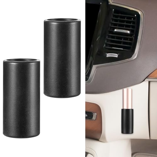 HJZHII 2Pcs Chapstick Holder for Car, Silicone Car Chapstick Holder No Melt, Upright Lip Balm Holder Cute Chapstick Holder Aesthetic Car Accessories for Women Interior Girl Car Decor