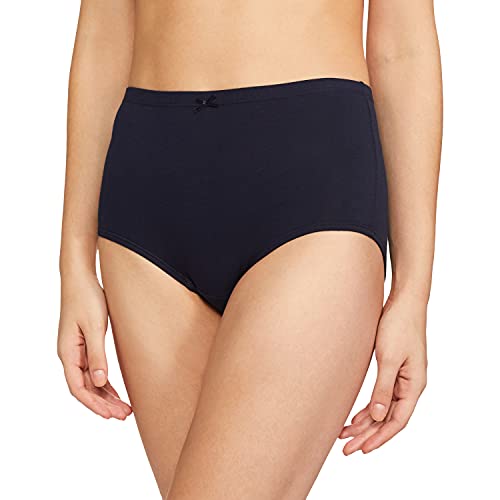 Image of Amante Solid High Rise Full Coverage Full Brief Panties (Pack of 3)
