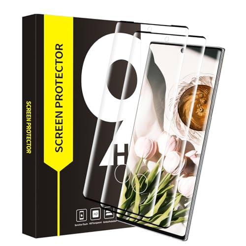 Bodyguard 2 Pack Verre Trempé pour Samsung Galaxy Note 10 Plus, Dureté 9H, sans bulles, 3D plein écran protection écran, Haute Sensibilité, Grande clarté...