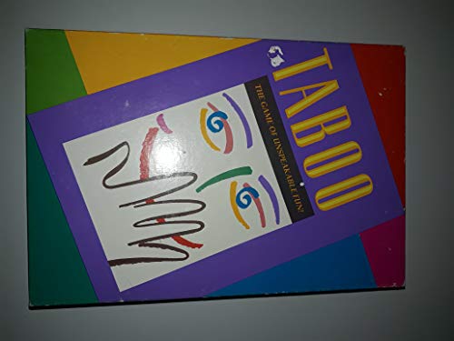 Milton Bradley 1989 Taboo The Game of Unspeakable Fun