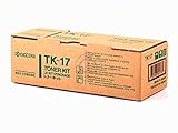  Beschaffenheit: original Kyocera Mita Toner TK 17 schw. Kyocera FS-1000/1010/1050