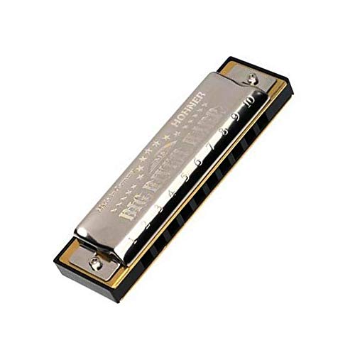 Hohner 590BL Big River Harmonica, Clé de G - Les Beatles, Paul McCartney, John Lennon, RIngo Starr, George Harrison Hohner 590BL Big River Harmonica, Clé de G – Image 3