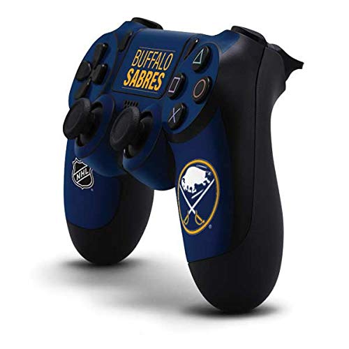 Skinit Decal Gaming Skin Compatible with PS4 Controller - Officially Licensed NHL Buffalo Sabres Lineup Design