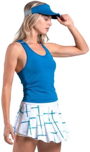 Lucky In Love Shibori Plaid Skirt