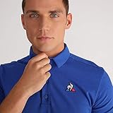 100 % Algodón Le Coq Sportif ESS Polo SS N°1 M, Hombre, Cobalt, XS
