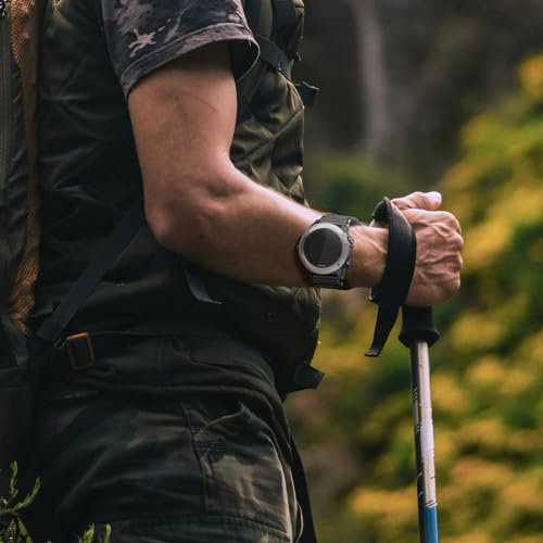 Ookids Pulseira de relógio de nylon de 26 mm compatível com Garmin Fenix 7X/Fenix 6X/Fenix 5X/Tactix