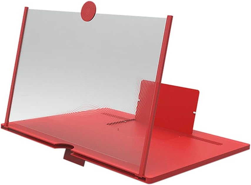 12 inch High Definition Mobile Phone Screen Amplifier with Magnifying Folding Desk Holder for Movie Game