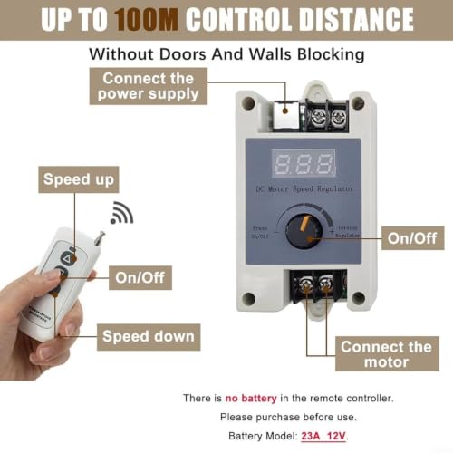 Controla tu motor elevador a distancia con este regulador de motor CC 5 A 8