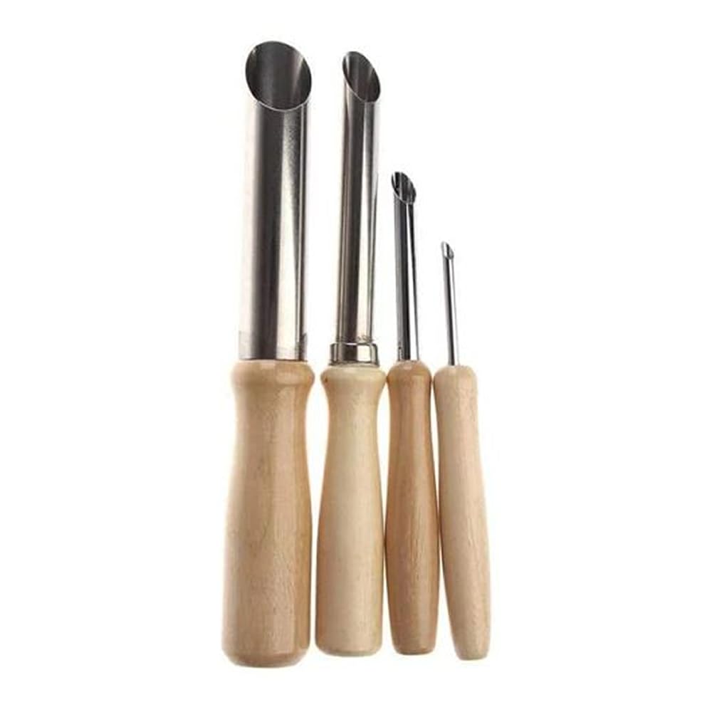 Royal and Langnickel Potter's Select 4 Pieces Round Hole Cutter Set 4 mm, 8 mm, 12 mm, 20 mm