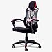 HDZWW Game Chair, Réglable Haut Fauteuil De Bureau, À La Maison Noir Rouge Spiderman Rafraîchissez Chaise De Bureau, Chaise De Bureau avec Spider Web