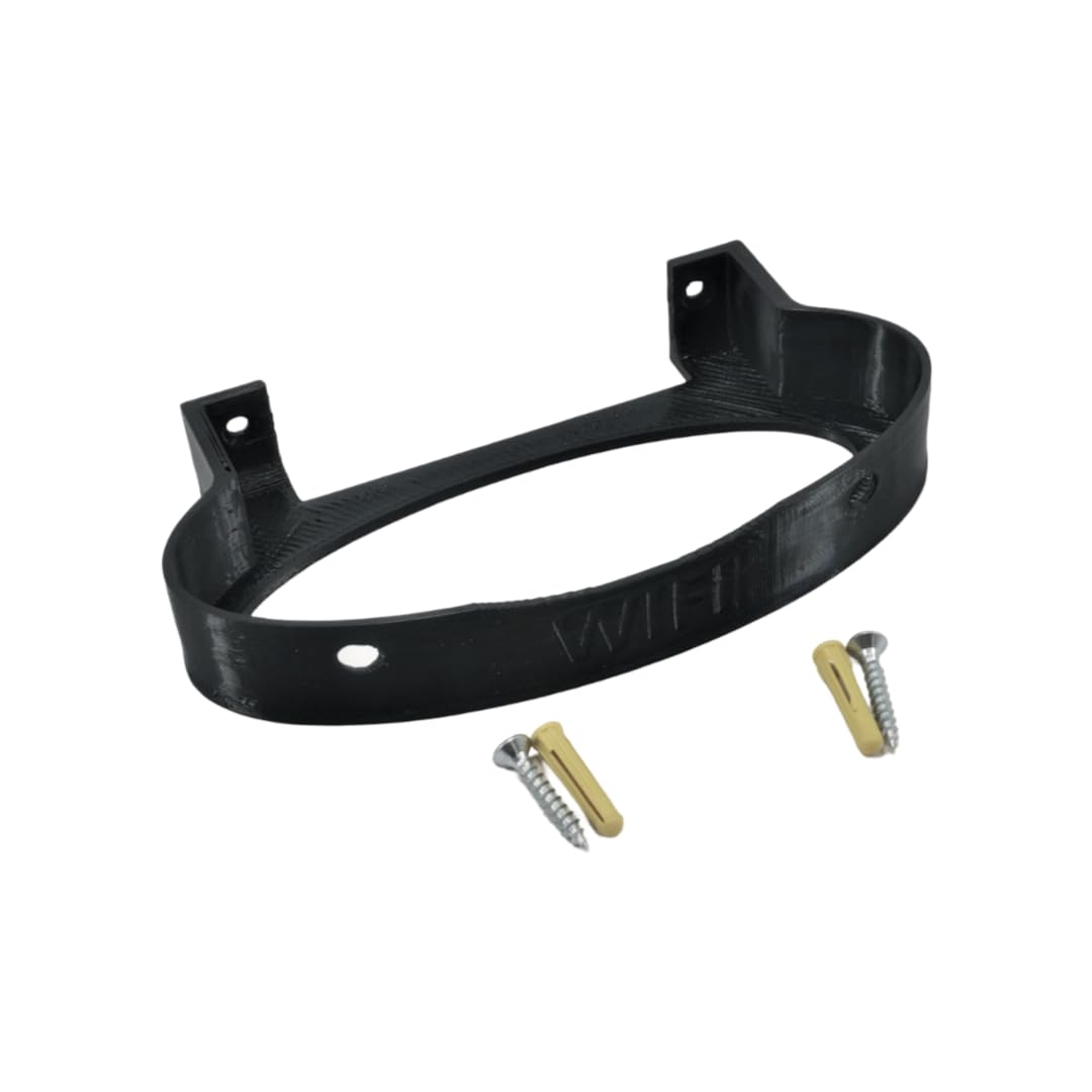 Jabtek Wall Mount Wall Bracket Compatible with The Netgear Orbi Rbs20 & Rbr20 & Rbk20 for WiFi Mesh System Black
