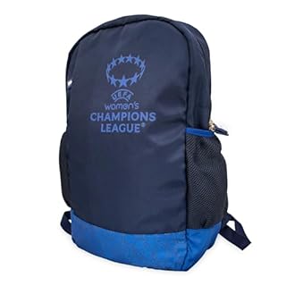 UEFA Zaino da donna Champions League UWCL, prodotto con licenza ufficiale, leggero, ottima idea regalo per calcio