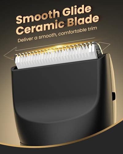 Afeitadora Corporal Masculina Depiladora Corporal Hombre: IFANZETECH Maquina Depilar Hombre con 2 Cuchilla Cerámica Desmontable para Axilas, Pecho, Piernas y Genitales, IPX7 Impermeable, Seco y Húmedo - imagen 3