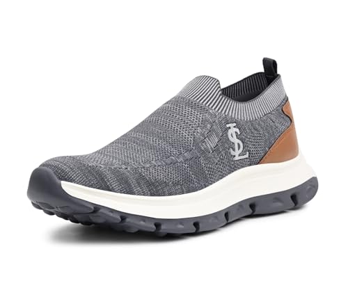 Image of LOUIS STITCH Men's Lightweight Athleisure Sport Shoes | Dual-Color EVA Sole | Casual Sneaker & Athleisure Wear | LS-AT-FS01