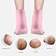Feuchtigkeitsspendende Fersensocken Weiche Feuchtigkeitsspendende Socken Gel-Fersensocken Gel Socken Offene Zehensocken Moisturizing Heel Socks für Trockene Harte Gerissene Haut Männer Frauen 2 Paar