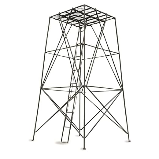 Guide Gear 10' Elevated Hunting Tower Platform Climbing Ladder Stand