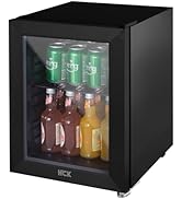 HCK 小型冷蔵庫 92L LEDネオン スムージー
