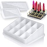 3-Pack Multipurpose Jewelry Organizer Epoxy Resin DIY Casting Soft Silicone Mold+Support Stand,...