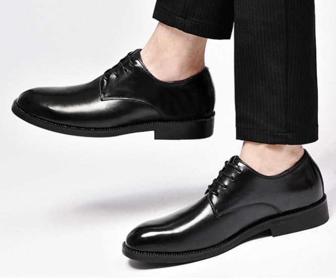 Men's Dress Shoes Formal Modern Oxford Shoes for Men Business Wedding Mens Lace Up Derby Shoes3
