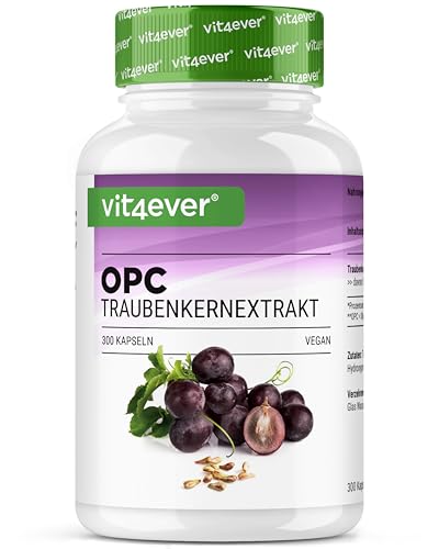 Vit4ever OPC Druivenpitextract - 300 capsules - 1000 mg