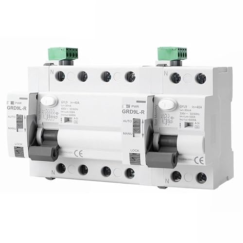 RCCB disjoncteur de fuite protection différentielle 4P 40A type A-SI réenclencheur