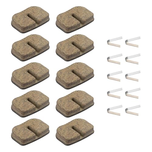 Bawkars 5 Set Mini Bike Disc Brake Pads, Resin Semi-Metallic