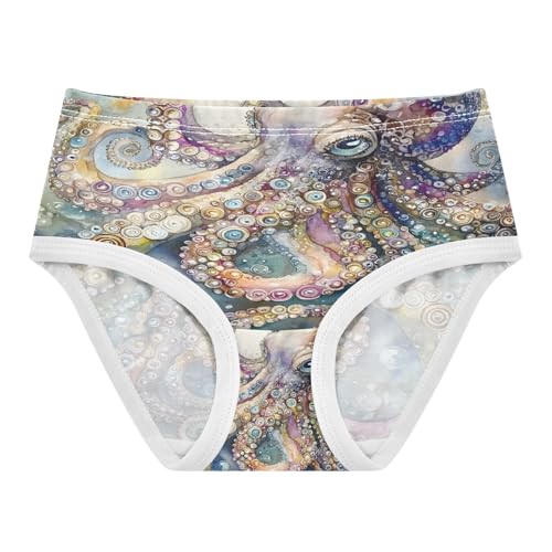 Colorful Octopus Toddler Girls's Underwear 2T 202b8768