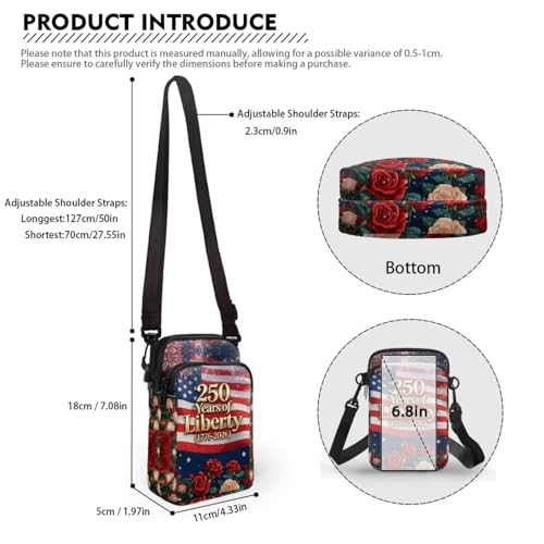 Image of Xpyiqun Small Crossbody Bag Women Phone Purses Sling Shoulder Handbag Cross Body Pouch Wallet Bags