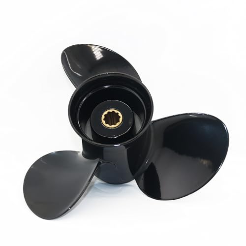 CAPTAIN 9.5x11 OEM Grade Aluminum Outboard Propeller for Mercury Engines 25-30 HP 4-Stroke