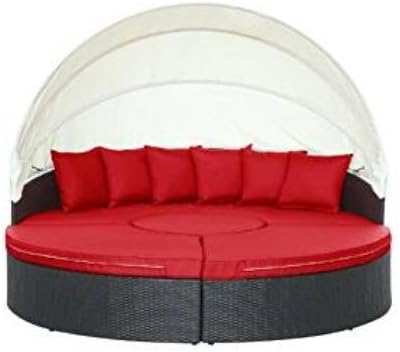 Bellagio 4-piece Outdoor Daybed Sectional Set (T126&Peridot)