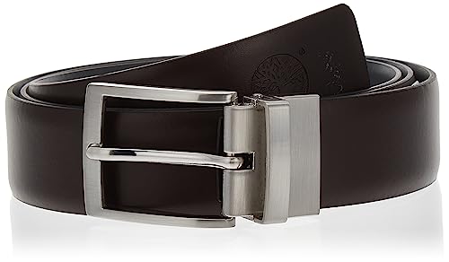 Timberland Herren Wendbar Gürtel, Dunkelbraun, X-Large