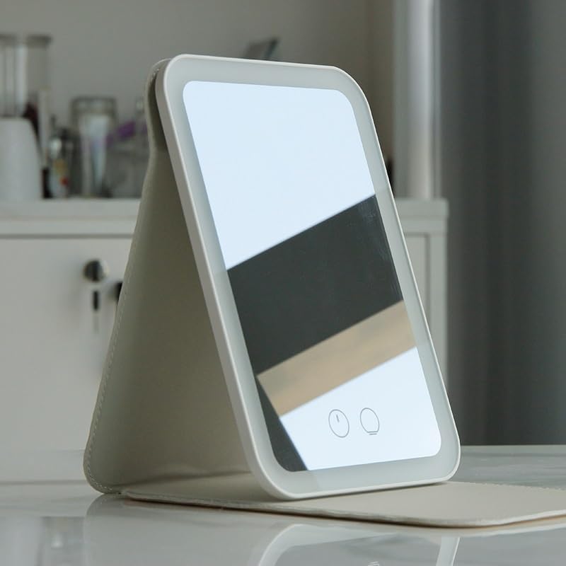 Miroir de maquillage intelligent avec tablette légère intégrée - 4
