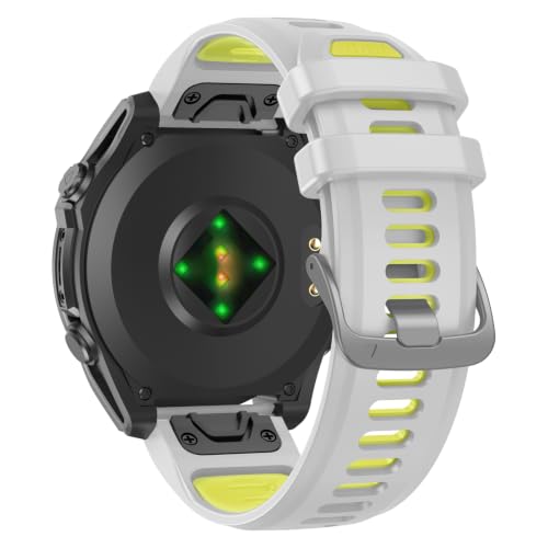 U-LIMVE Garmin Fenix 8 47mm/7 Pro/7/6 Pro/6/5/5 Plus/Fenix E�p | 22mm �V���R�����N�C�b�N�t�B�b�g�o���h Epix Pro 47mm/Quatix 8 47mm/7/6/5/Tactix 8