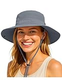 Durio Sonnenhut Damen und Herren - Outdoor Sommer Wanderhut UPF 50+ UV-Schutz...