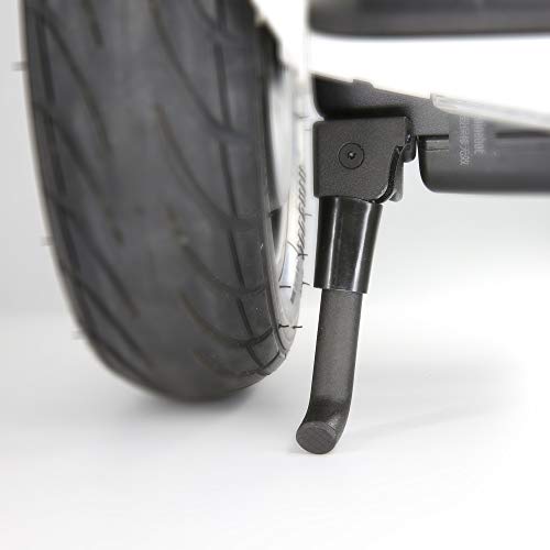 Segway Ninebot Self-Balancing Scooter Kickstand, Folding Portable Kickstand for Ninebot S Black and White, Aluminum Alloy Parking Stand Bracket with Screws (Not for S-Plus)