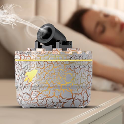 Diffuseur d'arômes pour bureau et cuisine petit modèle avec forte lumière d'ambiance
