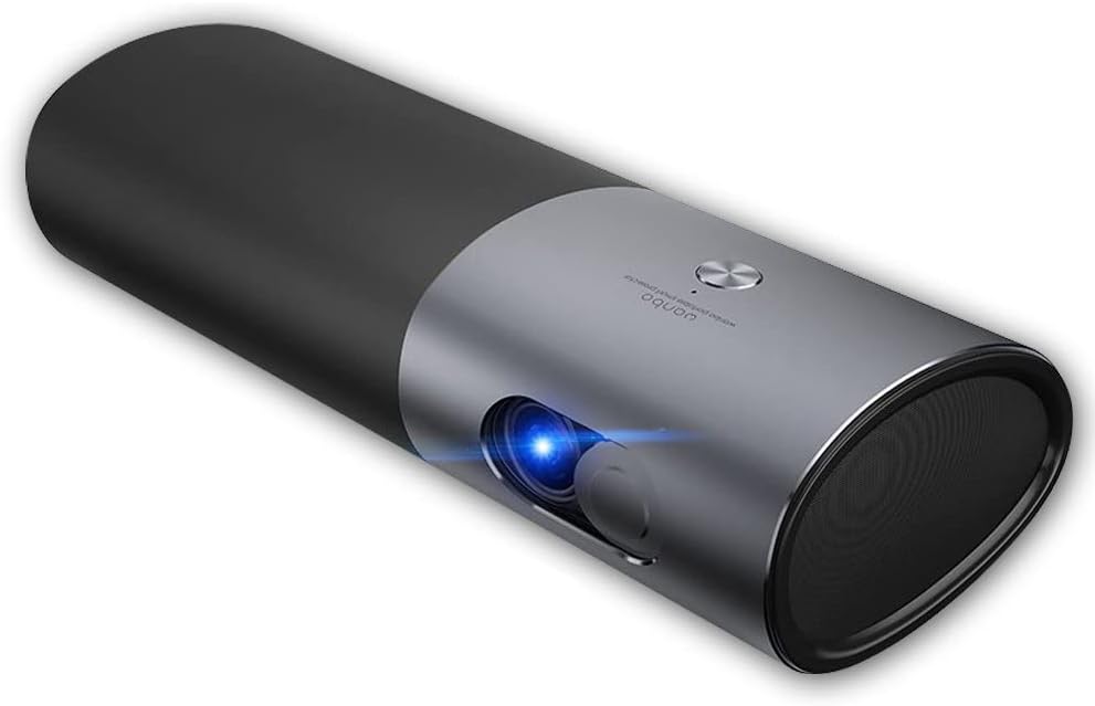 Portable Projector Home Theatre Projector 3D Full HD MovieWiFi&Bluetooth DLP Video Projector Support 1080P Built in Battery 15600mAh Android System