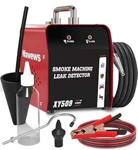 Wawews Automotive Smoke Machine Leak Detector, Evap Vacuum Smoke