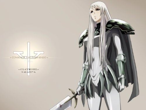 DJ0719 Claymore Galatea Anime Art 32x24 Print POSTER