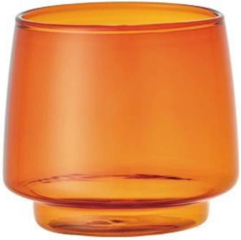 KINTO SEPIA 21746 Tumbler, 9.1 fl oz (270 ml), Amber, Heat Resistant Glass, Microwave and Dishwasher Safe