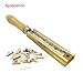 Hot Foil Stamping T-Slot Holder for Brass Stamp Die Mold DIY Leather Bronzing Stamping (Length 13cm)