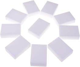 ممحاة إسفنجية سحرية متعددة الاستخدامات، ممحاة تنظيف إسفنجية، ليفه سحريه من الميلامين لتنظيف المطبخ والمنزل (24 قطعه)