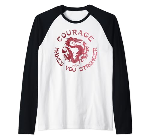 Mulan Courage Makes You Stronger maillot de baseball confortable contre le style banal