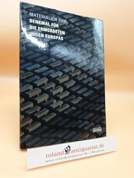 Hardcover Materialien zum Denkmal für die ermordeten Juden Europas [German] Book